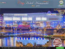 Tablet Screenshot of hotel-hanseatic-bremen.de